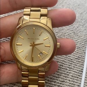 Gold Michael Kors watch for sale!